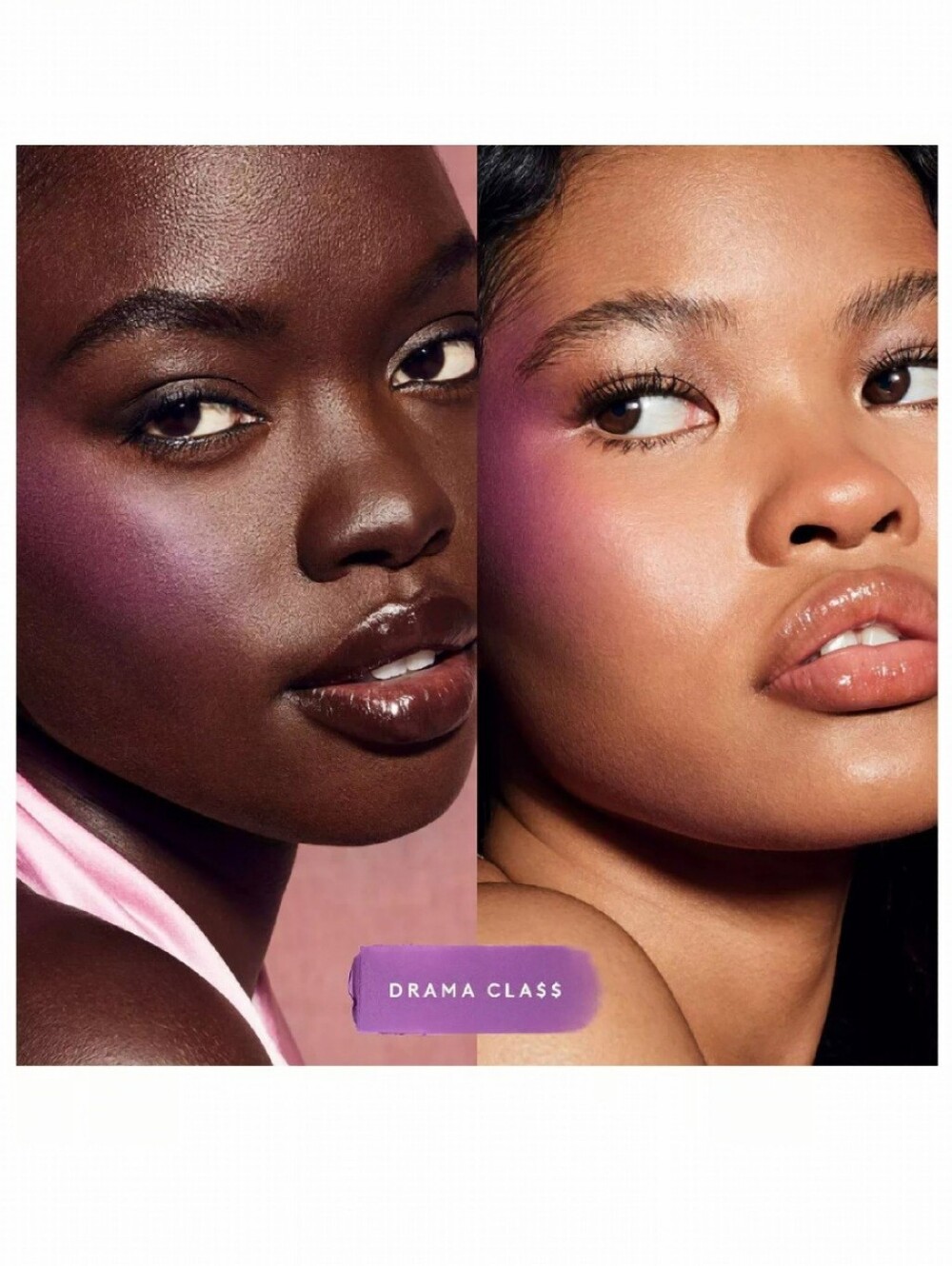 🌺Fenty Cheeks Suede Blush Soft Violet  Shimmering Soft Violet Powder Blush - Picture 5 of 5